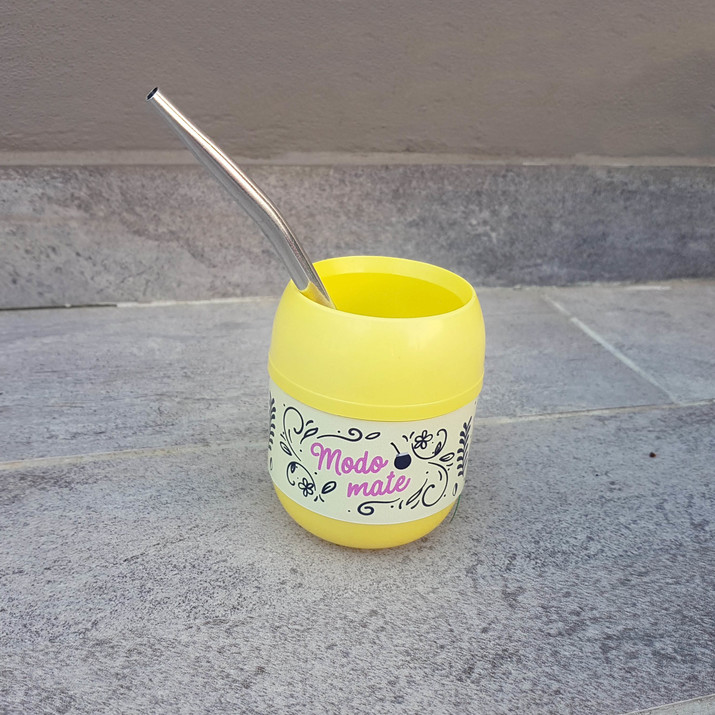 MATE CON BOMBILLA - MODO MATE